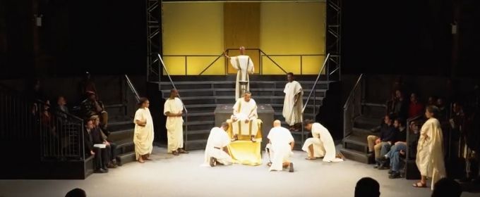STAGE TUBE: Highlights of UMKC Theatre/The Acting Company's X/JULIUS CAESAR Video
