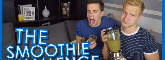 STAGE TUBE: NEWSIES' Chaz Wolcott Plays 'The Smoothie Challenge' with Tyler Mount Video
