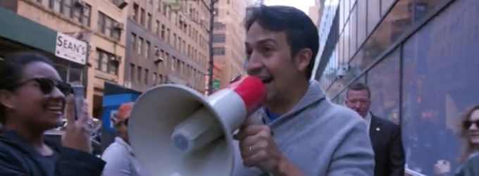 VIDEO: Lin-Manuel Miranda Brings #Ham4Ham to SNL Standby Line Video