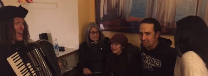 STAGE TUBE: HAMILTON Gets the Weird Al Treatment with the Man Himself in #Ham4Ham Video