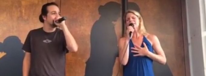 STAGE TUBE: Kelli O'Hara Brings LL Cool J to a New Level at #Ham4Ham Lottery Video