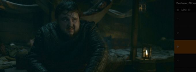 VIDEO: First Look - New GAME OF THRONES Clip Shows Samwell On the Way to the Citadel Video