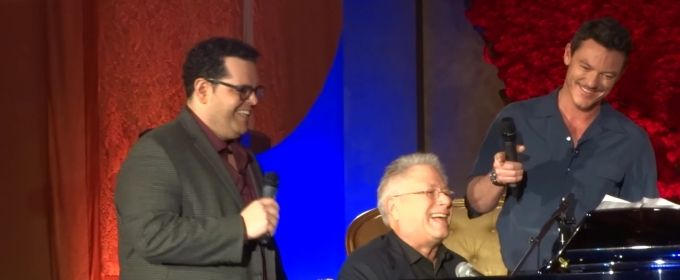 STAGE TUBE: My What a Group of Guys! Josh Gad, Alan Menken, and Luke Evans Perform… Video