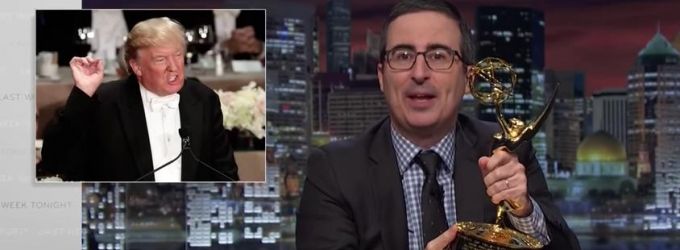 VIDEO: John Oliver Offers Donald Trump Emmy If He'll Accept Election Results Video