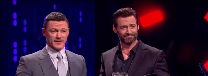 STAGE TUBE: Hugh Jackman and Luke Evans Have a Gaston Singoff on Jonathan Ross Show Video