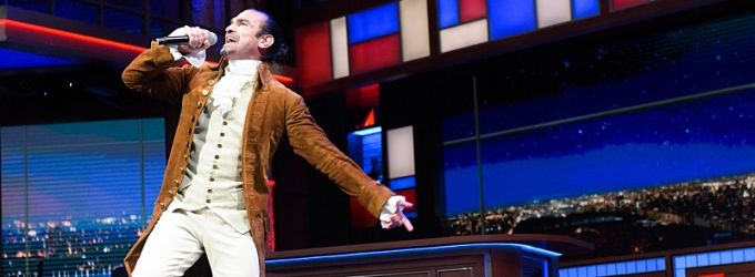 VIDEO: Javier Munoz Joins Stephen Colbert for HAMILTON-Inspired Voting Musical! Video