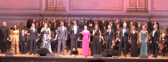 TV: Broadway's Best Honor Boublil & Schonberg with Rousing 'One Day More' at New… Video