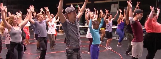 STAGE TUBE: HAIRSPRAY LIVE! Stars Harvey Fierstein and Derek Hough Give an On-Set… Video