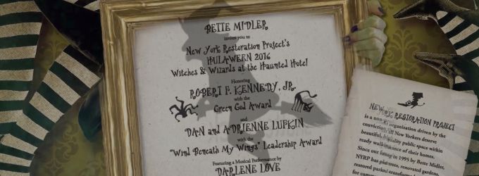 TV: A Magical Invite for Bette Midler's 'Witches & Wizards' Hulaween Bash Video