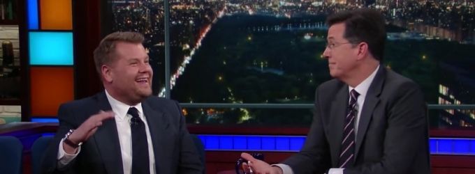 VIDEO: James Corden Reveals He's Terrified to Host the TONY AWARDS Video
