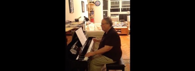 VIDEO: Watch This Frustrated Pianist Attempt to Follow the Sheet Music to Broadway's… Video