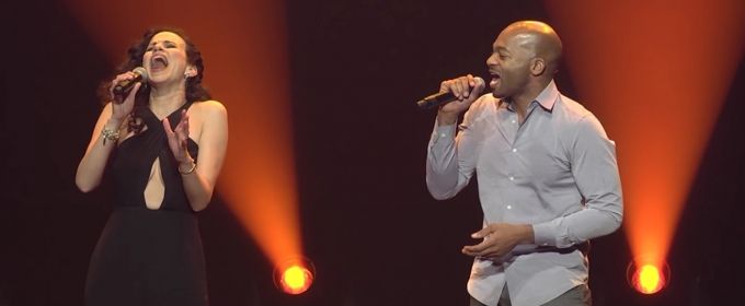 VIDEO: Watch Mandy Gonzalez and Brandon Victor Dixon Take on BRIDGES at Miscast! Video