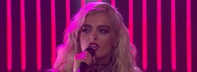 VIDEO: Bebe Rexha Performs 'No Broken Hearts' on LATE LATE SHOW Video