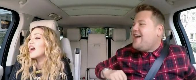VIDEO: Madonna & James Corden Sing Classics in All-New Carpool Karaoke Video