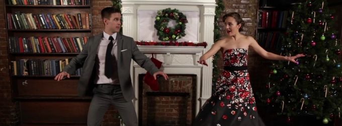 STAGE TUBE: Laura Osnes Teams with Christopher Rice for a Tappy 'Baby It's Cold… Video