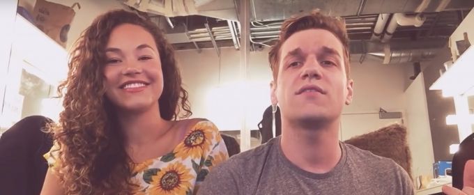 VIDEO: Ryan Vasquez and Solea Pfeiffer Mash Up DEAR EVAN HANSEN and HAMILTON Video