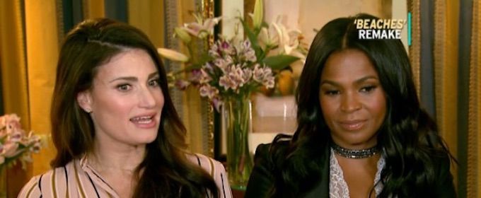 VIDEO: Idina Menzel Talks BEACHES Remake: 'This Was a Daunting Thing For Us' Video