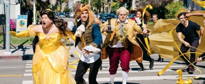 VIDEO: Luke Evans, Dan Stevens & Josh Gad Join James Corden for 'Crosswalk the… Video