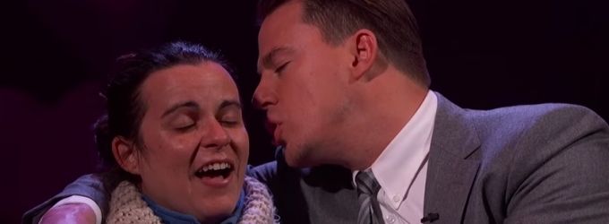 VIDEO: Channing Tatum Whispers Sweet Nothings Into Ear of Lucky Fan! Video