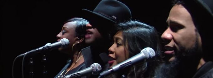 VIDEO: Macklemore & Ryan Lewis Perform 'White Privilege II' ft Jamila Woods on LATE… Video