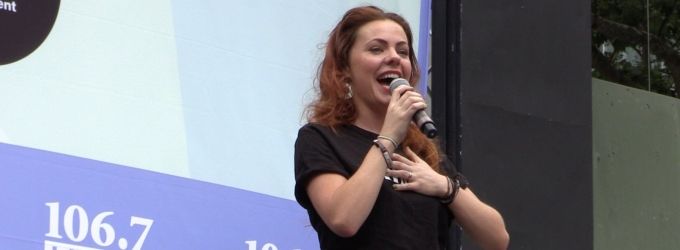 TV: Rachel Tucker & the Cast of WICKED Greenify Bryant Park! Video