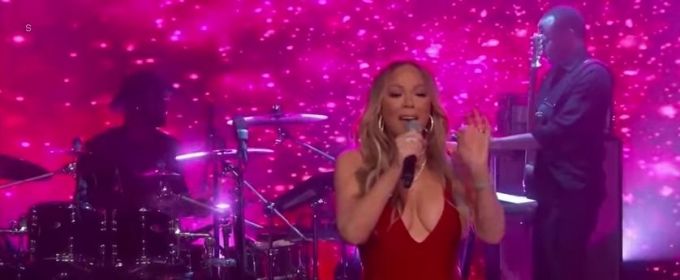 VIDEO: Mariah Carey Performs 'I Don't' on JIMMY KIMMEL LIVE Video