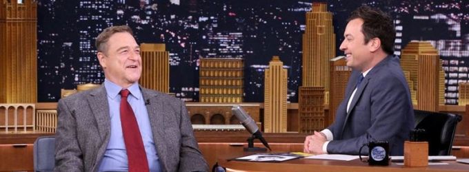 VIDEO: John Goodman Talks Broadway's THE FRONT PAGE on 'Tonight' Video