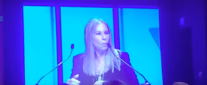 VIDEO: Barbra Streisand Toasts Ron Meyer at Museum of Tolerance Dinner Video