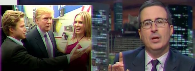 VIDEO: John Oliver Blasts Donald Trump on Sexual Assault Remarks Video