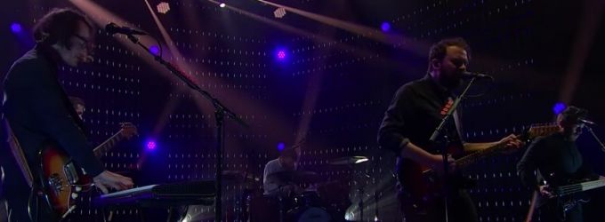 VIDEO: Frightened Rabbit Performs 'Get OuT' on LATE LATE SHOW Video