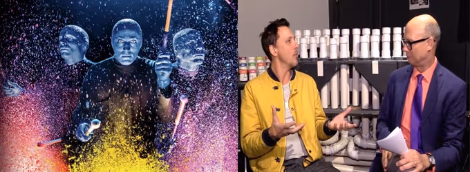 TV Exclusive: Out of the Blue- Meet BLUE MAN GROUP's Randall Jaynes! Video