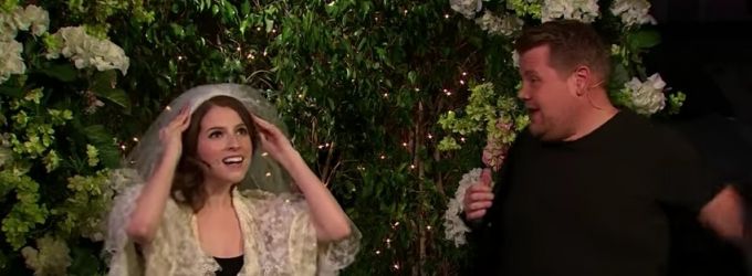 VIDEO: Anna Kendrick & James Corden Perform the 'Soundtrack to a Love Story' Video