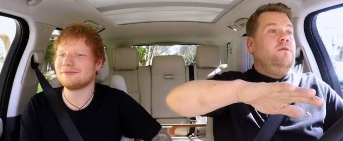 VIDEO: Sneak Peek - Carpool Karaoke with James and Ed Sheeran on LATE LATE SHOW in… Video