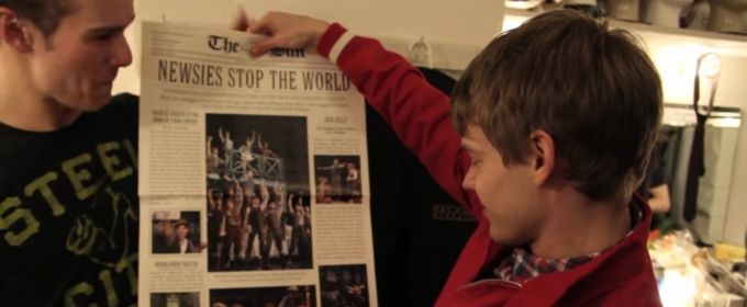 VIDEO: On This Day, March 29- NEWSIES Seize the Day on Opening Night Video