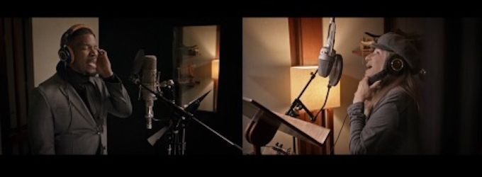 VIDEO: Watch Barbra Streisand & Jamie Foxx Record 'Climb Ev'ry Mountain' for… Video