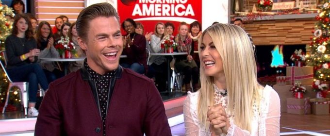 VIDEO: Derek and Julianne Hough Talk 'Move Beyond' Tour & Disney Christmas Special Video