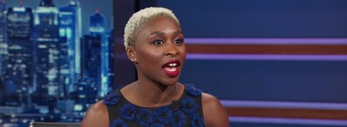 VIDEO: Cynthia Erivo Talks THE COLOR PURPLE on 'Trevor Noah': 'There's a Wonderful… Video