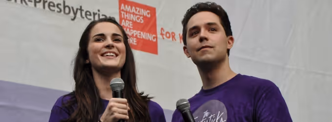 TV: THE FANTASTICKS Cast Welcomes the Rain at BROADWAY IN BRYANT PARK! Video