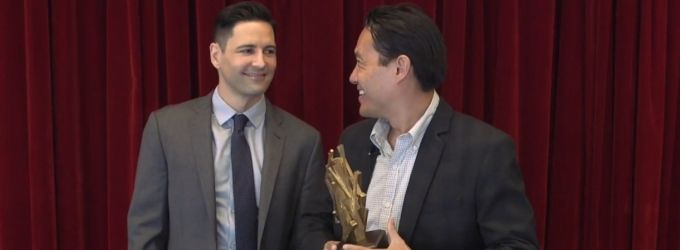 TV: ALLEGIANCE's Darren Lee Accepts Broadway's Backbone Best Musical Ensemble Award! Video