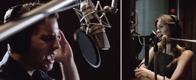 VIDEO: Watch DEAR EVAN HANSEN's Ben Platt & Laura Dreyfuss Record 'Only Us'! Video