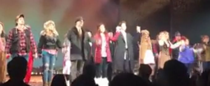VIDEO: Punxatawney Rock! The Cast of GROUNDHOG DAY Takes Opening Night Bows on… Video