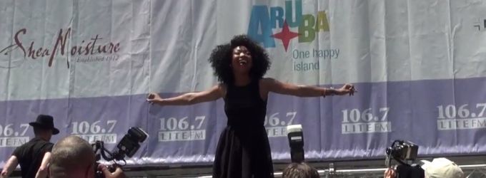 TV: CHICAGO Slinks Into BROADWAY AT BRYANT PARK with Brandy Norwood, Donna Marie… Video