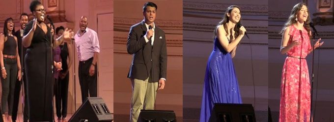 TV: Laura Osnes & THE COLOR PURPLE Make Dreams Come True at MY CARNEGIE MOMENT! Video