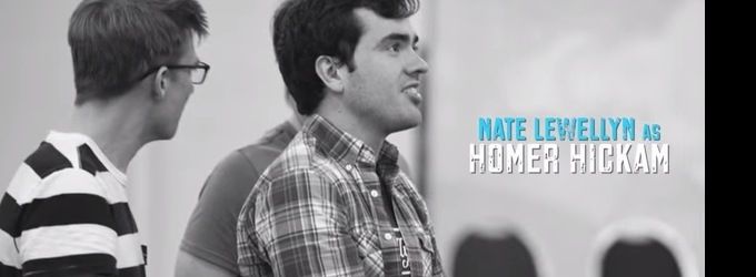 STAGE TUBE: Sneak Peek at Rehearsal of OCTOBER SKY, Starring Nate Lewellyn at The… Video