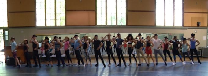 TV: In Rehearsal with the One, Singular, Sensational Cast of A CHORUS LINE at the… Video