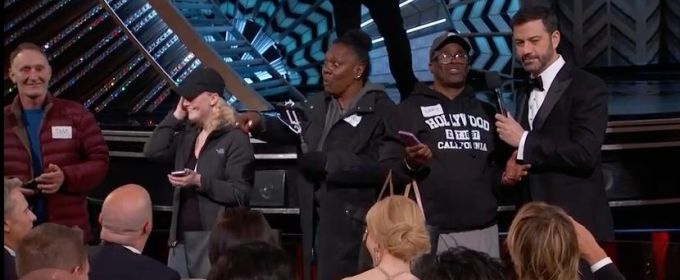 VIDEO: Jimmy Kimmel Surprises Hollywood Tourists at the Oscars! Video