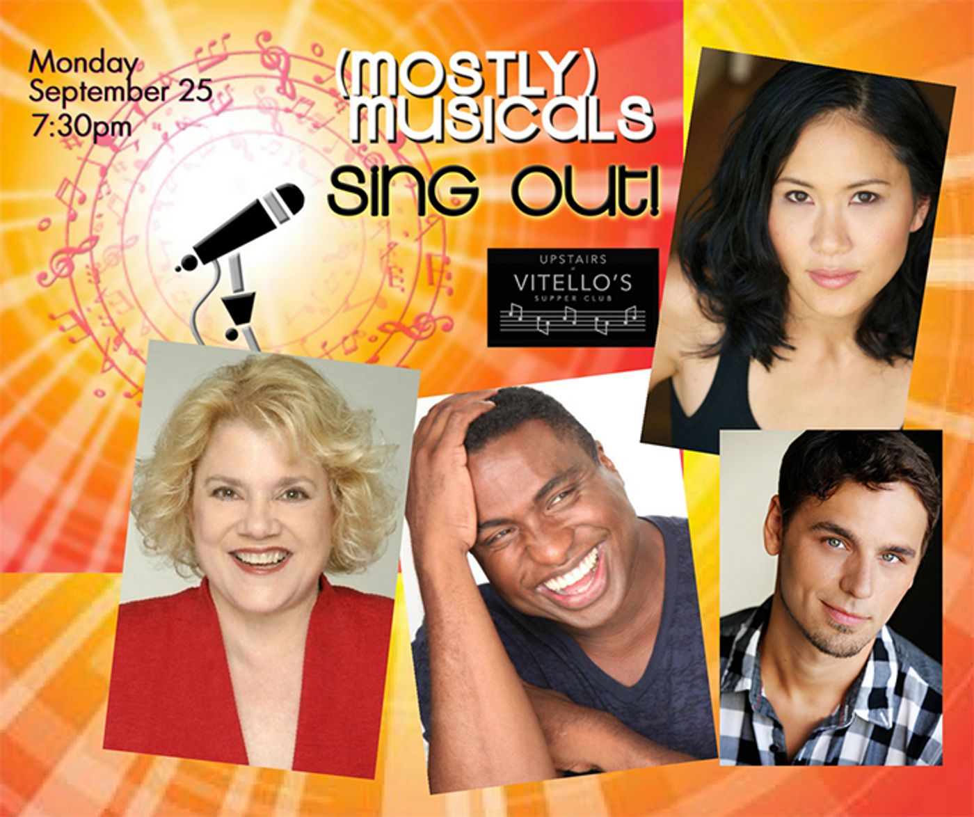 (mostly)musicals: SING OUT to Feature Michael-Leon Wooley, Deedee Magno Hall, and Sharon McNight  Image