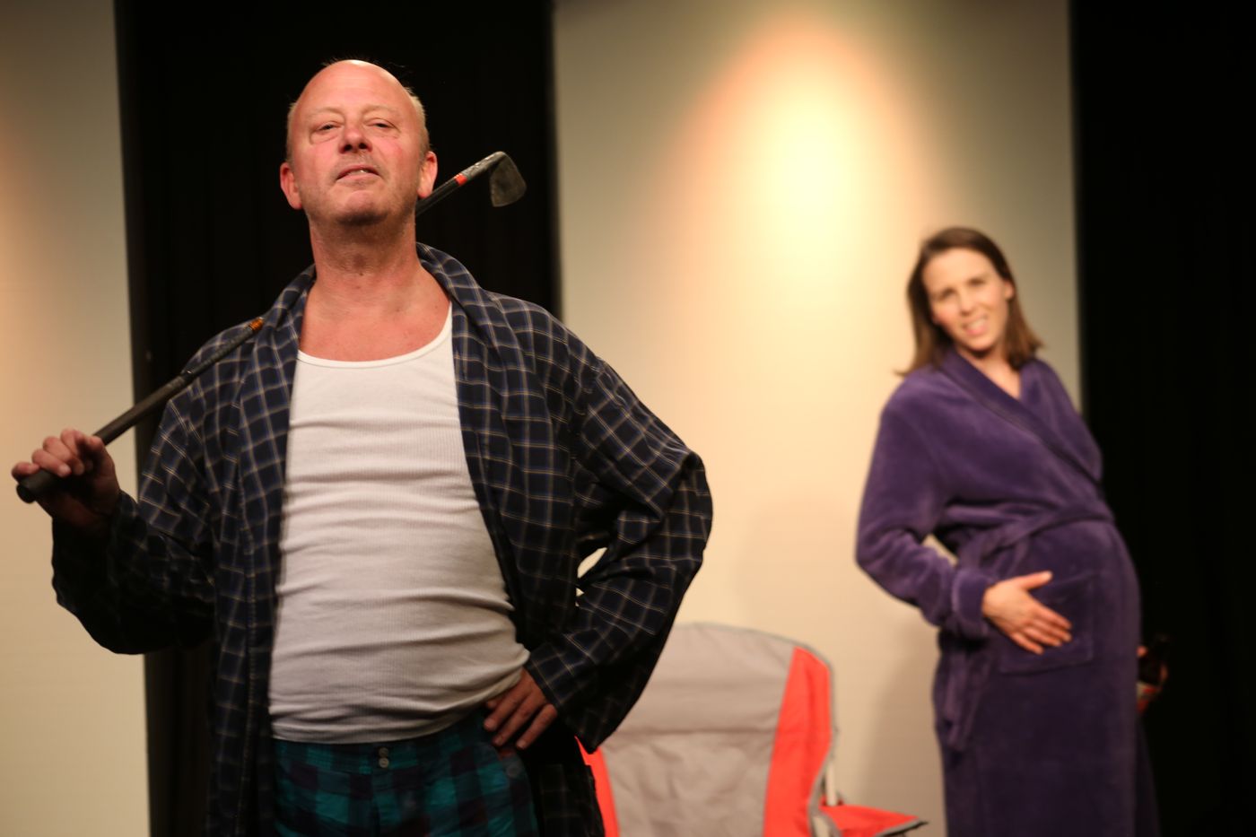 Review: Black comedy, “An Impending Rupture of The Belly,” insights at none-too-fragile  Image