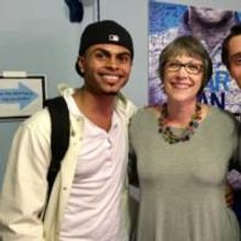 Photo Flash: Marymount Manhattan Visits Alum Michael Lee Brown at DEAR EVAN HANSEN