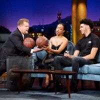 VIDEO: Lonzo Ball & Sonequa Martin-Green Play 'Taller Or Shorter' on LATE LATE SHOW Video